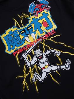 画像ギャラリー No.008のサムネイル画像 / 「魔界村」とアパレルブランドPUNK DRUNKERSによるコラボTシャツ発売中
