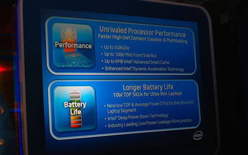 画像ギャラリー No.004のサムネイル画像 / ［COMPUTEX］「HUGIってなんだ？」Intel，3GHz超のノートPC用CPU発表。Atom用の次世代プラットフォーム「Pinetrail」は年末に