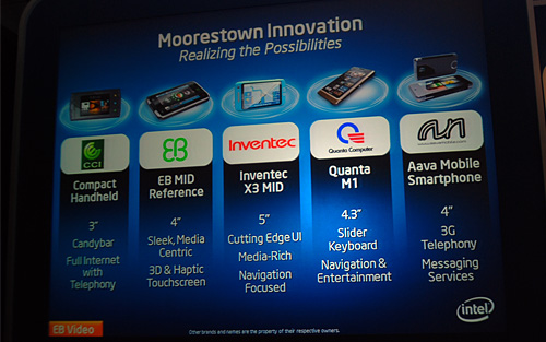 画像ギャラリー No.014のサムネイル画像 / ［COMPUTEX］Intel，「50倍省電力」なMIDプラットフォーム「Moorestown」を解説。「Quake III」が軽快に動作
