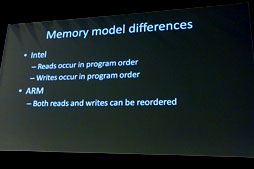 画像ギャラリー No.007のサムネイル画像 / ［GDC 2012］x86版AndroidはARM版とここが違う。Intelがx86への対応方法を解説