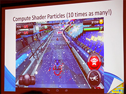 画像ギャラリー No.011のサムネイル画像 / ［GDC 2014］OpenGL ES 3.1でリーダーシップを取るのはIntel？ Bay Trail-Tと開発者向けツールでAndroid向けゲームの取り込みを狙う