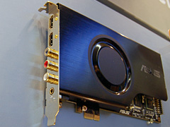 画像ギャラリー No.004のサムネイル画像 / ［COMPUTEX 2008＃27］ASUS，HDMI出力対応のハイエンドサウンドカードを公開。ゲーム用の次世代サラウンドサウンド環境「DS3D GX 3.0」も予告