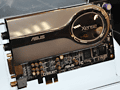 ［COMPUTEX］ASUS，「Xonar」初のゲーマー向けサウンドカードを公開。Sennheiserのヘッドセットが付属
