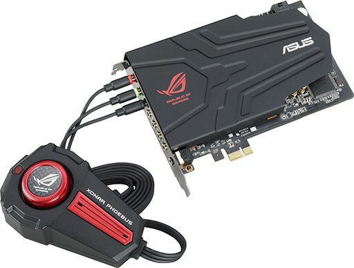 画像ギャラリー No.002のサムネイル画像 / ASUS,ゲーマー向けサウンドカード「ROG Xonar Phoebus UBI」を発売。マイクのノイズを低減する外付けボックスが付属