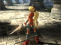 画像ギャラリー No.001のサムネイル画像 / 露出度が高めの美少女が暴れ回る「X-Blades」。最新SSが公開に