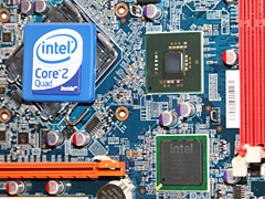 画像ギャラリー No.006のサムネイル画像 / Intel,「Atom」やIntel 4シリーズチップセットの実機をCeBITで公開