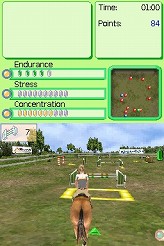 画像ギャラリー No.003のサムネイル画像 / 連載「PCゲームを持ち出そう！」。第34回は乗馬シミュレーション「My Horse and Me」のNDS版を紹介