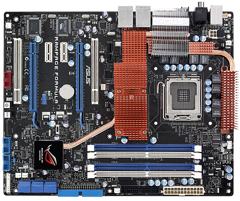 画像ギャラリー No.001のサムネイル画像 / ASUS，X48＆nForce 790i/780a搭載の「R.O.G」マザーを4月中に順次発売