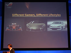 画像ギャラリー No.004のサムネイル画像 / ASUS，超ハイエンドからEee PCまで，全レンジでゲーマー向けPCを推進へ