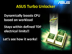画像ギャラリー No.005のサムネイル画像 / ［COMPUTEX］「Turbo Unlocker」そして次世代R.O.G.マザー「Immensity」。ASUSの技術説明会レポート