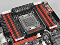 「Sandy Bridge-E」はまもなく登場？ ゲーマー向けX79マザーボード「Rampage IV Extreme」を写真で見る