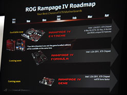 画像ギャラリー No.016のサムネイル画像 / 「ASUSならDIMM 8枚差しでも大丈夫」。ASUS,X79マザーボードの品質と機能をアピール