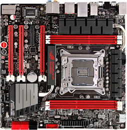 画像ギャラリー No.002のサムネイル画像 / microATXサイズのゲーマー向けX79マザー「Rampage IV GENE」が発売に