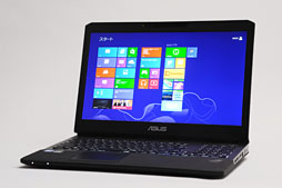 画像ギャラリー No.002のサムネイル画像 / ASUSのゲーマー向けノートPC「G75VW-91407H」レビュー。完成度が高い一方,画竜点睛を欠く