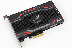 画像ギャラリー No.004のサムネイル画像 / ASUS，そしてR.O.G.初のSSDは買いか。PCIe x2接続モデル「RAIDR Express」を試す