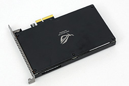 画像ギャラリー No.007のサムネイル画像 / ASUS，そしてR.O.G.初のSSDは買いか。PCIe x2接続モデル「RAIDR Express」を試す