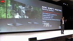 画像ギャラリー No.003のサムネイル画像 / ［CES 2014］【速報】ASUS，G-SYNC対応の27インチ2560×1440ドット液晶ディスプレイを発表。799ドル
