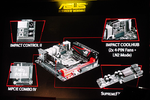 画像ギャラリー No.006のサムネイル画像 / ［COMPUTEX］ASUSのR.O.G.発表会速報。GTX 780搭載のスリムデスクトップPCやG-SYNCディスプレイ，マザーボード，マウスなどが登場
