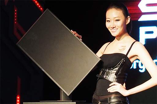 画像ギャラリー No.009のサムネイル画像 / ［COMPUTEX］ASUSのR.O.G.発表会速報。GTX 780搭載のスリムデスクトップPCやG-SYNCディスプレイ，マザーボード，マウスなどが登場