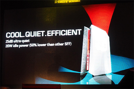 画像ギャラリー No.016のサムネイル画像 / ［COMPUTEX］ASUSのR.O.G.発表会速報。GTX 780搭載のスリムデスクトップPCやG-SYNCディスプレイ，マザーボード，マウスなどが登場