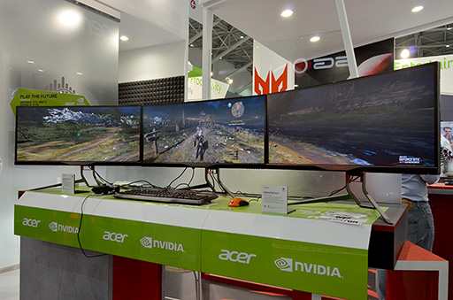 画像ギャラリー No.005のサムネイル画像 / ［COMPUTEX］火花を散らすG-SYNC対FreeSync。アスペクト比21：9製品や安価な4Kにも注目が集まる最新液晶ディスプレイをチェック