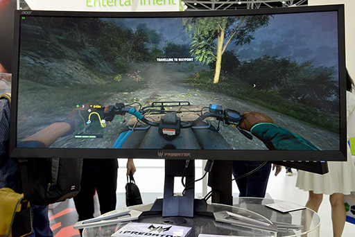 画像ギャラリー No.010のサムネイル画像 / ［COMPUTEX］火花を散らすG-SYNC対FreeSync。アスペクト比21：9製品や安価な4Kにも注目が集まる最新液晶ディスプレイをチェック