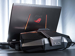 ［IFA 2015］ASUS，ゲーマー向けでは世界初の液冷対応ノートPCを発表。垂直100Hz＆G-SYNC対応の湾曲ディスプレイにも注目集まる