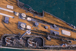 画像ギャラリー No.046のサムネイル画像 / 【PR】世界初! ASUSのデスクトップPC「ROG GR6」を戦艦三笠艦内に設置し,三笠を操艦するの巻