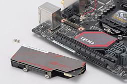 画像ギャラリー No.010のサムネイル画像 / Mini-ITXに対応したSkylake対応のR.O.G.マザーボード「MAXIMUS VIII IMPACT」。相変わらずの高い機能性は要チェックだ
