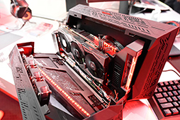 画像ギャラリー No.011のサムネイル画像 / ［COMPUTEX］ASUSのエンジニアに聞く「ROG XG Station 2」。Thunderbolt 3＋αでつながる外付けグラフィックスボックスの仕組みとは
