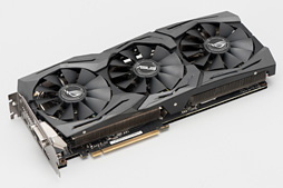 画像ギャラリー No.002のサムネイル画像 / 「STRIX-GTX1080-O8G-GAMING」レビュー。ブースト最大クロック2GHz超級のASUS製GTX 1080カード，その速さに迫る