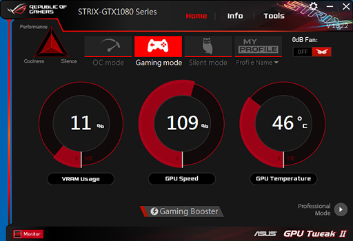 画像ギャラリー No.004のサムネイル画像 / 「STRIX-GTX1080-O8G-GAMING」レビュー。ブースト最大クロック2GHz超級のASUS製GTX 1080カード，その速さに迫る