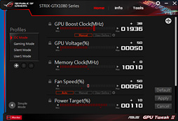 画像ギャラリー No.006のサムネイル画像 / 「STRIX-GTX1080-O8G-GAMING」レビュー。ブースト最大クロック2GHz超級のASUS製GTX 1080カード，その速さに迫る
