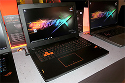 画像ギャラリー No.009のサムネイル画像 / ［CES 2017］ASUSのゲーマー向けPC 2017年モデルは，垂直120Hz＋G-SYNC対応ノートPCに注目。4K＋HDR＋144Hz＋G-SYNCの「全部入り」液晶も期待だ