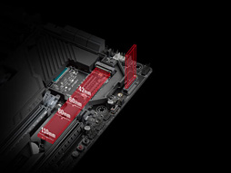 画像ギャラリー No.007のサムネイル画像 / 「ROG MAXIMUS IX FORMULA」を細かく見てみる。Z270搭載のゲーマー向けフラグシップマザーボードはありやなしや?