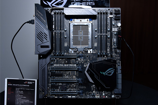 画像ギャラリー No.002のサムネイル画像 / ［COMPUTEX］ASUS，Ryzen Threadripper対応のX399チップセット搭載マザーボードを披露