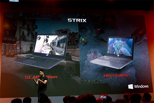 画像ギャラリー No.009のサムネイル画像 / ［COMPUTEX］GTX 1080搭載の薄型ノートPCやHDR対応の液晶ディスプレイなど，注目の製品が多数登場したASUS ROGプレスイベントレポート