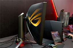 画像ギャラリー No.007のサムネイル画像 / ［COMPUTEX］ASUSがHDR対応のゲーマー向け液晶ディスプレイ2製品を披露。湾曲型とフラットな4Kモデルをラインナップ