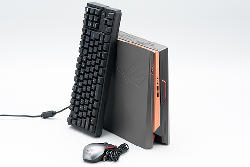 画像ギャラリー No.003のサムネイル画像 / 初代PS3より小さなASUSのゲームPC「ROG GR8 II」をテスト。GTX 1060 3GB+i7-7700搭載でMMORPGも実用的に遊べる