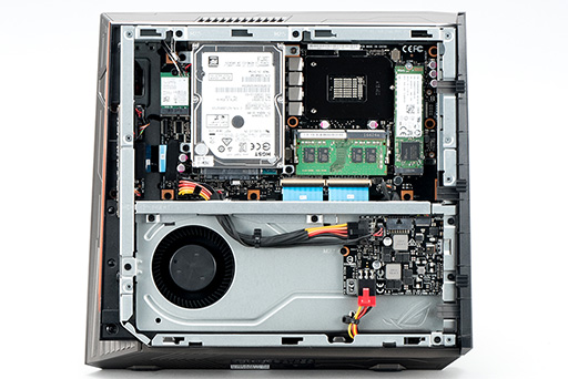 画像ギャラリー No.016のサムネイル画像 / 初代PS3より小さなASUSのゲームPC「ROG GR8 II」をテスト。GTX 1060 3GB+i7-7700搭載でMMORPGも実用的に遊べる