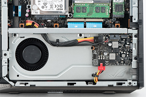 画像ギャラリー No.019のサムネイル画像 / 初代PS3より小さなASUSのゲームPC「ROG GR8 II」をテスト。GTX 1060 3GB+i7-7700搭載でMMORPGも実用的に遊べる