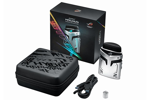 画像ギャラリー No.002のサムネイル画像 / ゲーム実況者向けのUSB接続型コンデンサマイク「ROG Strix Magnus」がASUSから発売に。アナログ接続型ヘッドセット新製品も