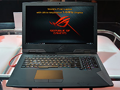 ASUS，世界初となる「垂直144Hz＆G-SYNC対応液晶パネル搭載のゲーマー向けノートPC」を公開