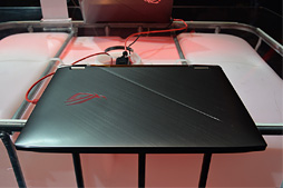 画像ギャラリー No.003のサムネイル画像 / ASUS，世界初となる「垂直144Hz＆G-SYNC対応液晶パネル搭載のゲーマー向けノートPC」を公開