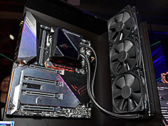 ［COMPUTEX］その名は「竜神」「竜王」。ASUS ROG初の簡易液冷クーラーをリリース