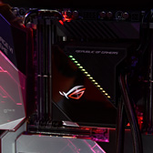 画像ギャラリー No.005のサムネイル画像 / ［COMPUTEX］その名は「竜神」「竜王」。ASUS ROG初の簡易液冷クーラーをリリース
