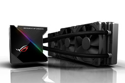 画像ギャラリー No.013のサムネイル画像 / ［COMPUTEX］その名は「竜神」「竜王」。ASUS ROG初の簡易液冷クーラーをリリース