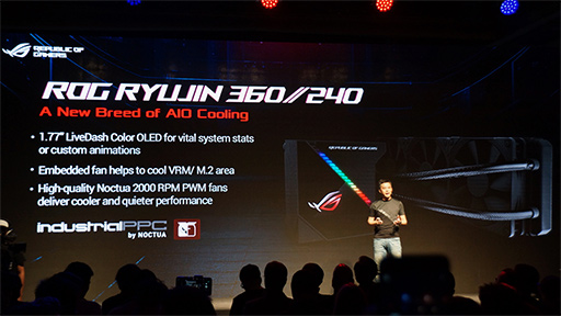 画像ギャラリー No.004のサムネイル画像 / ［COMPUTEX］「ROG」初の液冷クーラーから新型ノートPC，そしてゲーム特化スマホ「ROG Phone」登場で盛り上がったASUSイベントレポート
