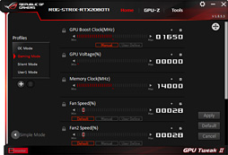 画像ギャラリー No.010のサムネイル画像 / 「ROG-STRIX-RTX2080TI-O11G-GAMING」レビュー。ASUS製ゲーマー向けRTX 2080 Tiカードの特徴と性能を知る