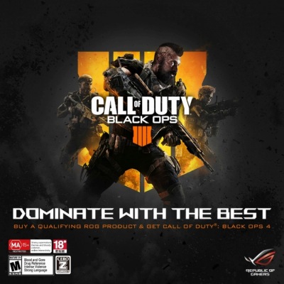 画像ギャラリー No.001のサムネイル画像 / 指定のROG製品購入でPC版「Call of Duty: Black Ops 4」がもらえるキャンペーン始まる
